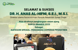 Torehkan Prestasi Emas, Dr. H. Anas Al-Hifni Bawa Pulang Penghargaan Penggerak Ekonomi Pesantren